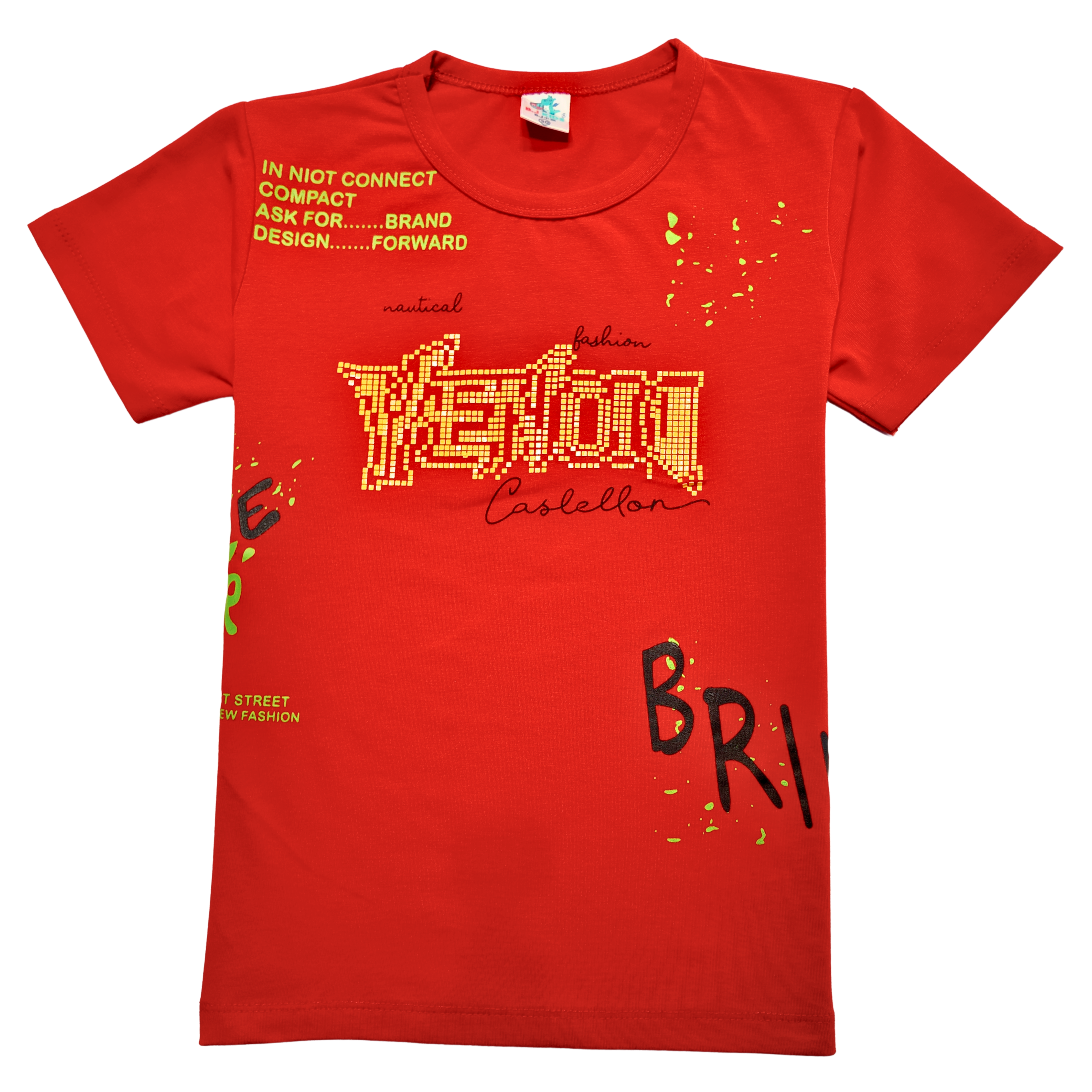 Boys T-Shirt Yenou Best Friend For Life (Pack Of 2)