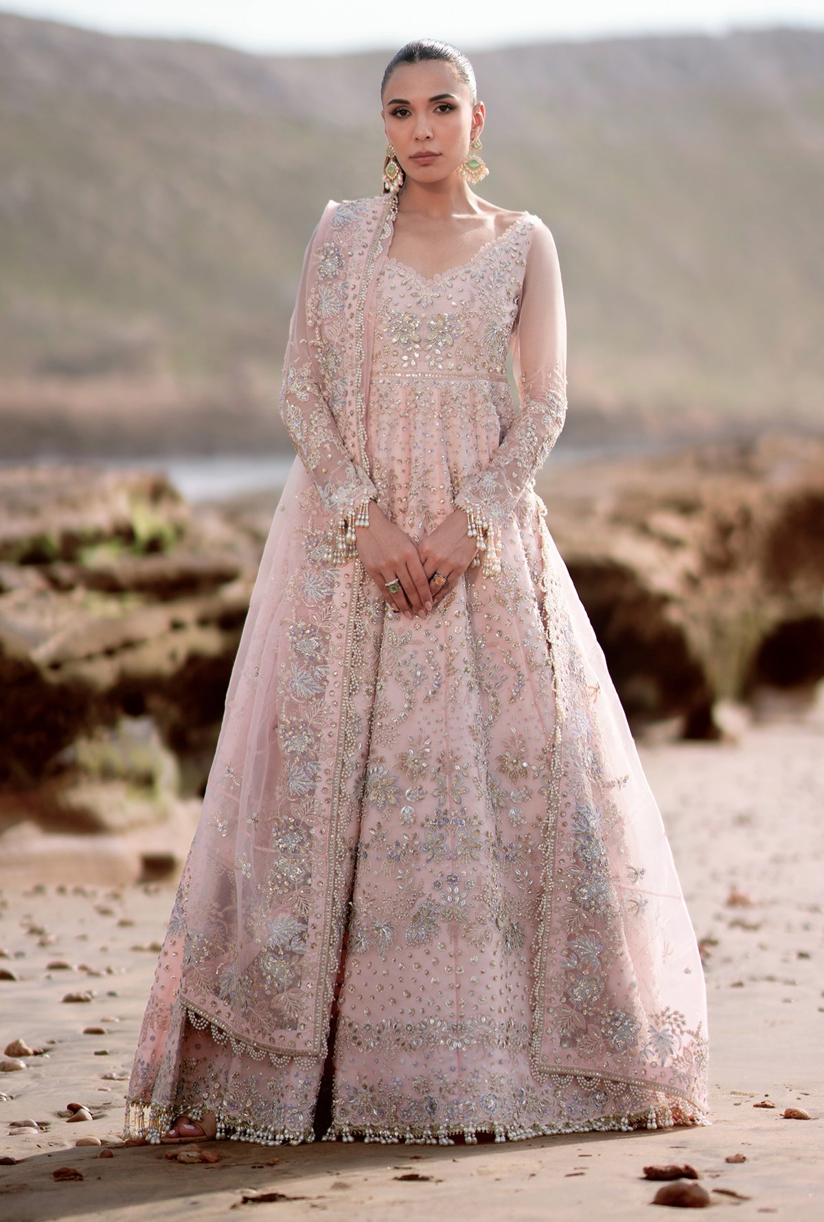 Kamari By Emaan Adeel Embroidered Organza Suit Unstitched 3 Piece Amour