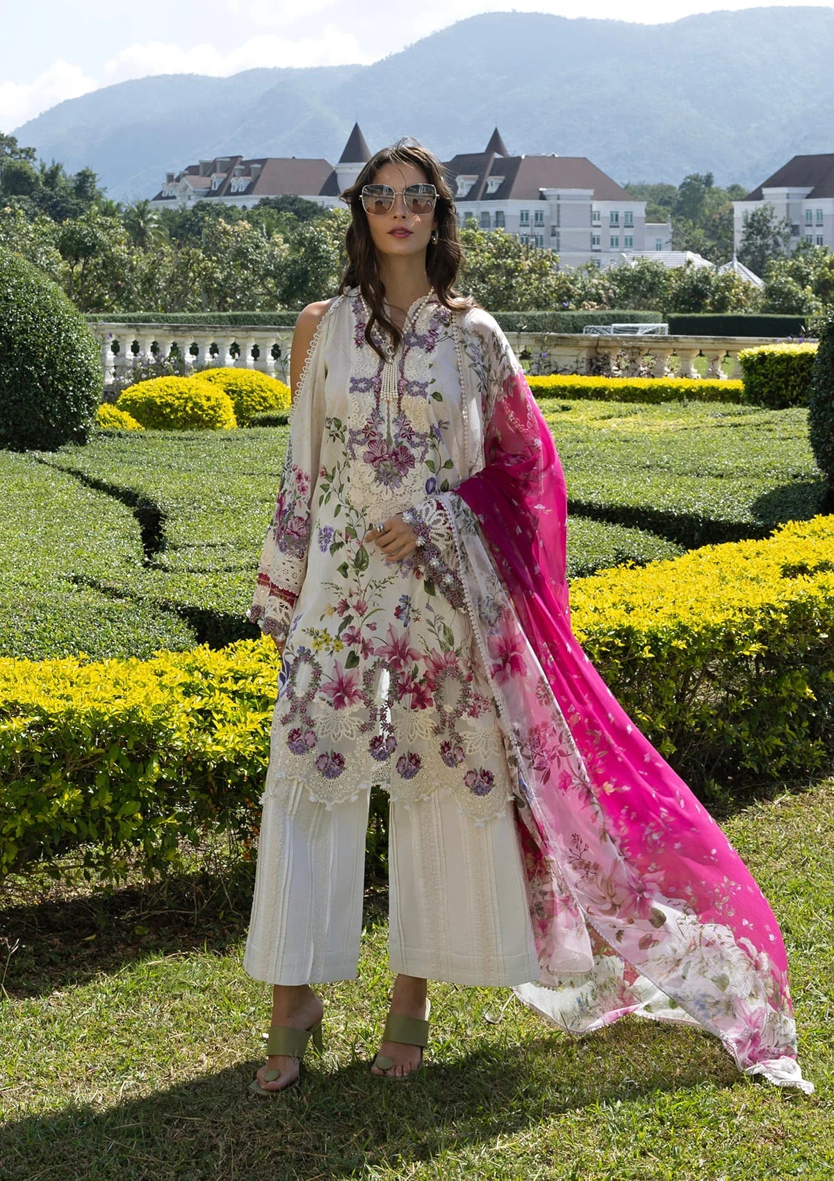 Elaf - Lawn Collection Unstitched  - ESA-1A DUCHESS