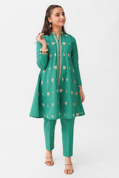 MC-Frock style Embroidery Dress