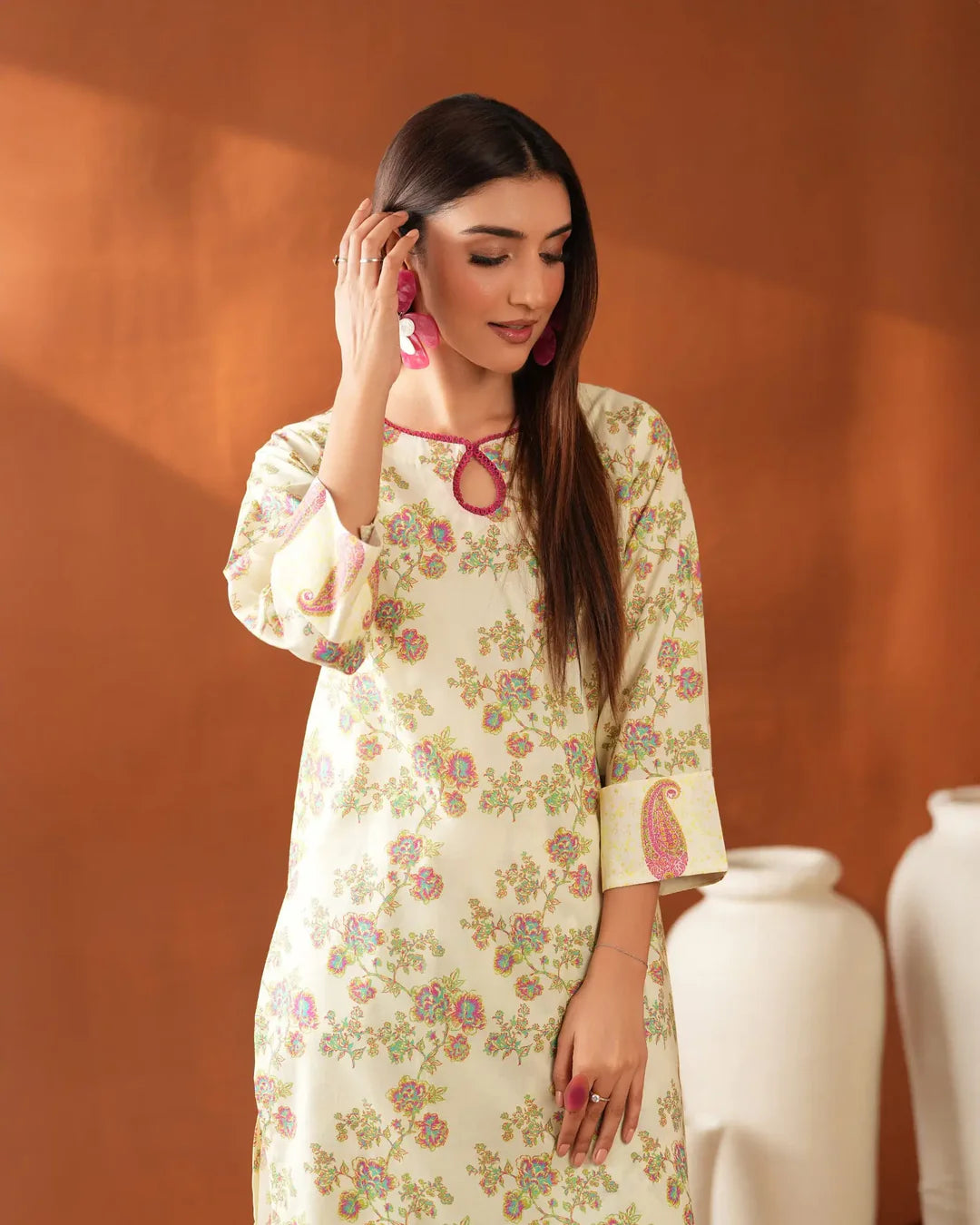 SP-2-Piece Ready-to-Wear Cotton Suit
