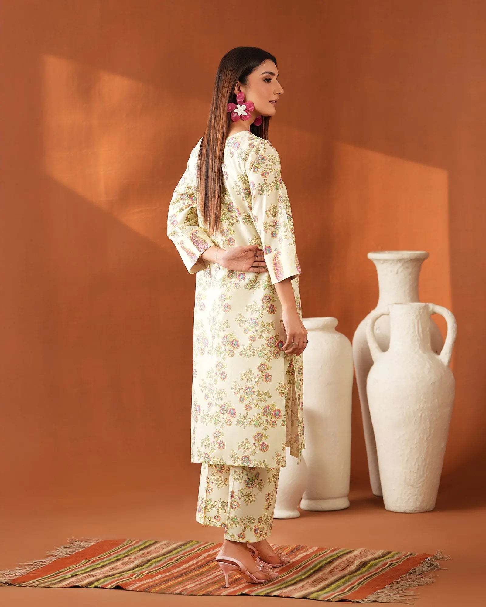 SP-2-Piece Ready-to-Wear Cotton Suit