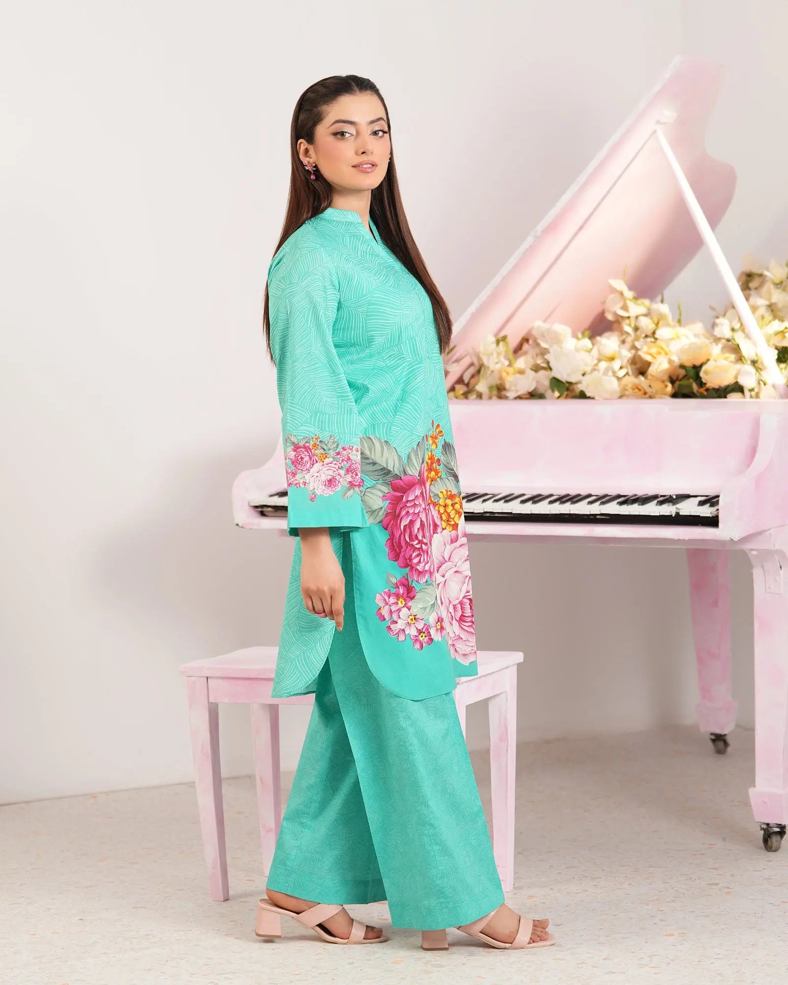 SP-2-Piece Ready-to-Wear Cotton Suit