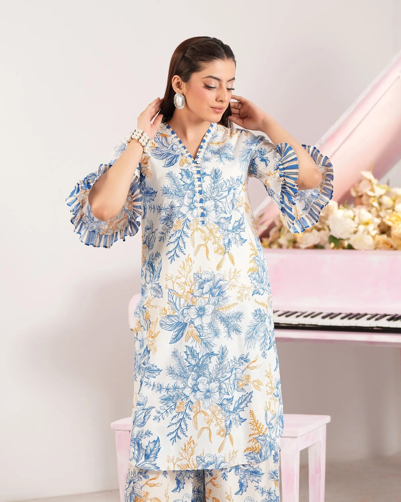 SP-2-Piece Ready-to-Wear Lawn Suit