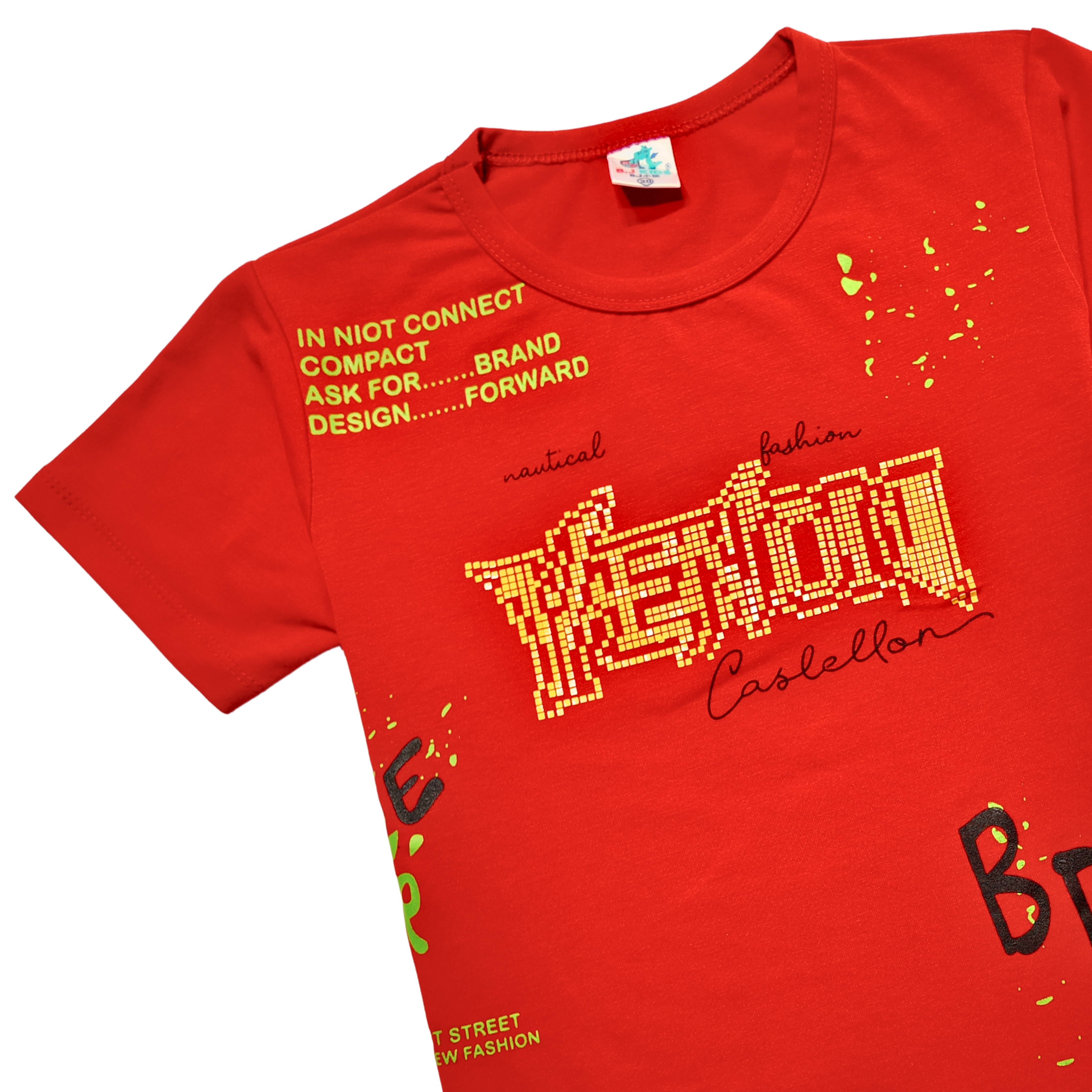 Boys T-Shirt Yenou Best Friend For Life (Pack Of 2)