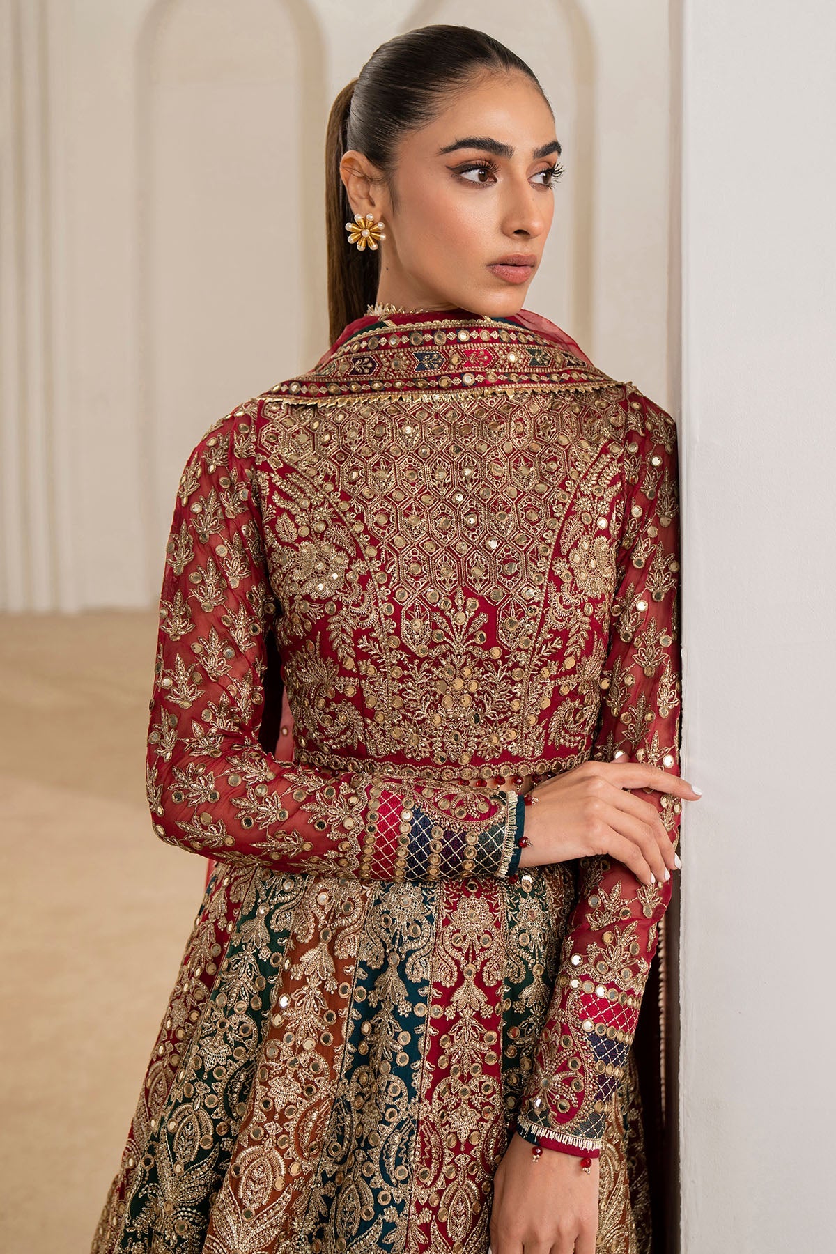 JAZMIN EMBROIDERED CHIFFON WF'24-02