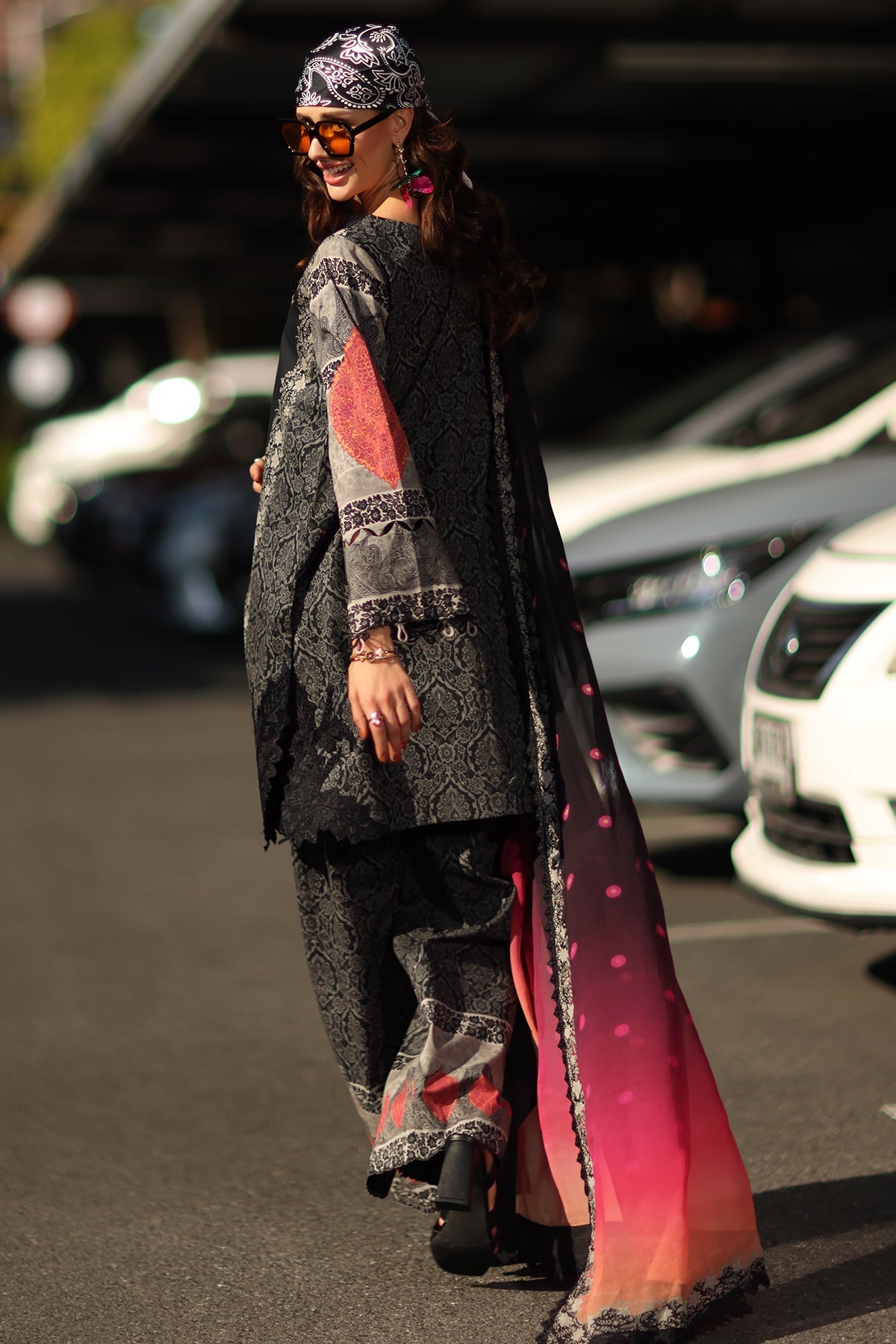 Charizma Unstitched Lawn Collection Vol 1 CAD6-05