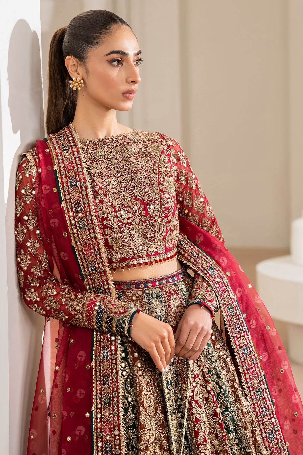 JAZMIN EMBROIDERED CHIFFON WF'24-02