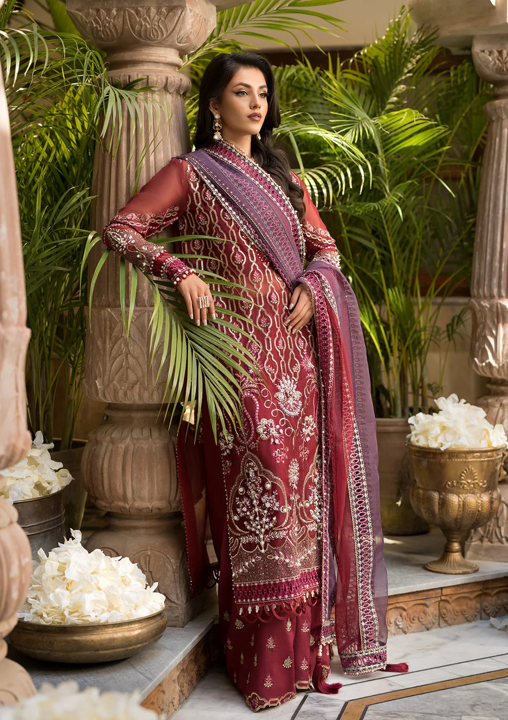 Elaf EFH-06 GHAZAL Formal Handwork Dress