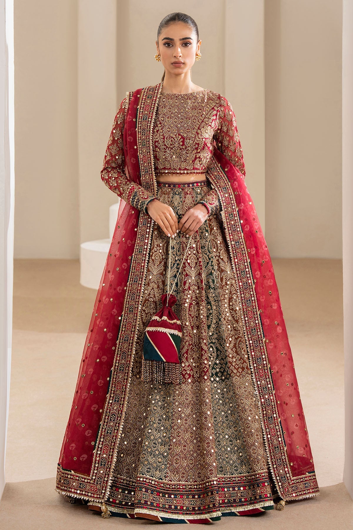 JAZMIN EMBROIDERED CHIFFON WF'24-02
