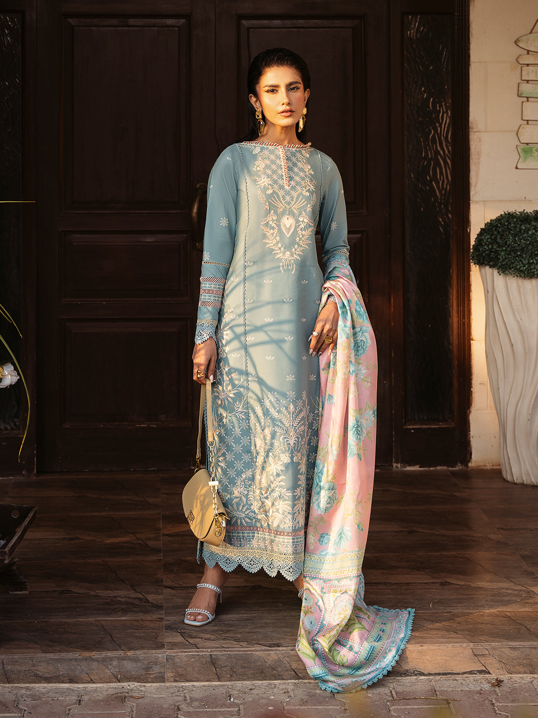 Binilyas  Unstitched 316 - B | 3 PC Lawn