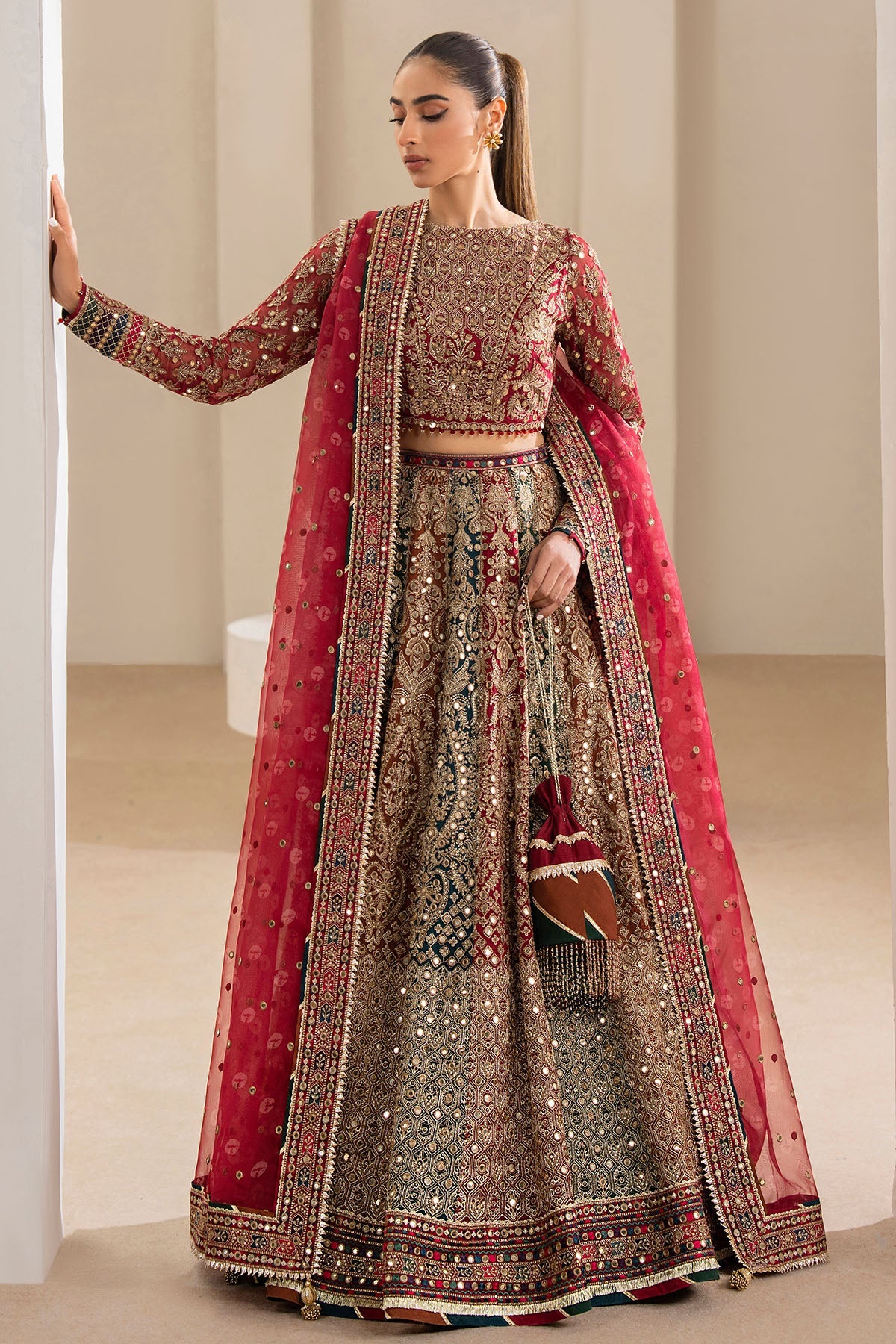 JAZMIN EMBROIDERED CHIFFON WF'24-02