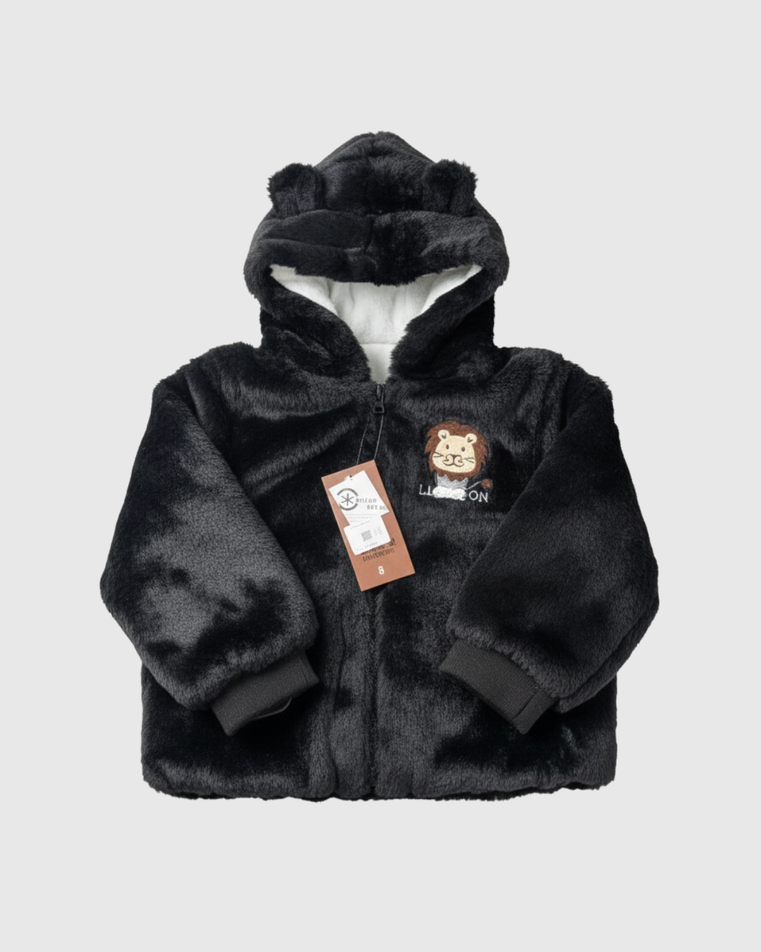 Boys Jackets and Hoodies Black Liooon