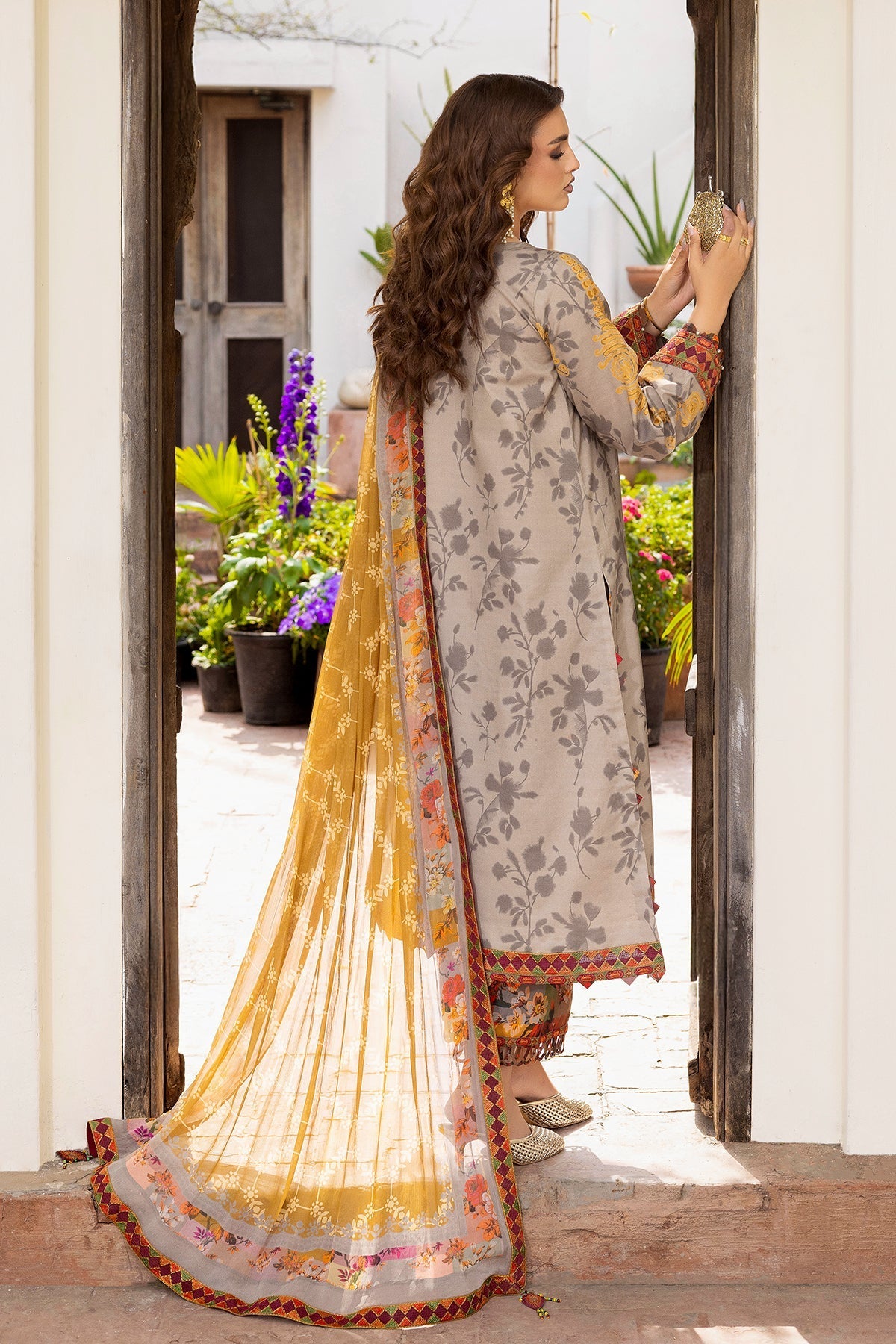 Charizma Unstitched Lawn Collection Vol 1 CAD6-02