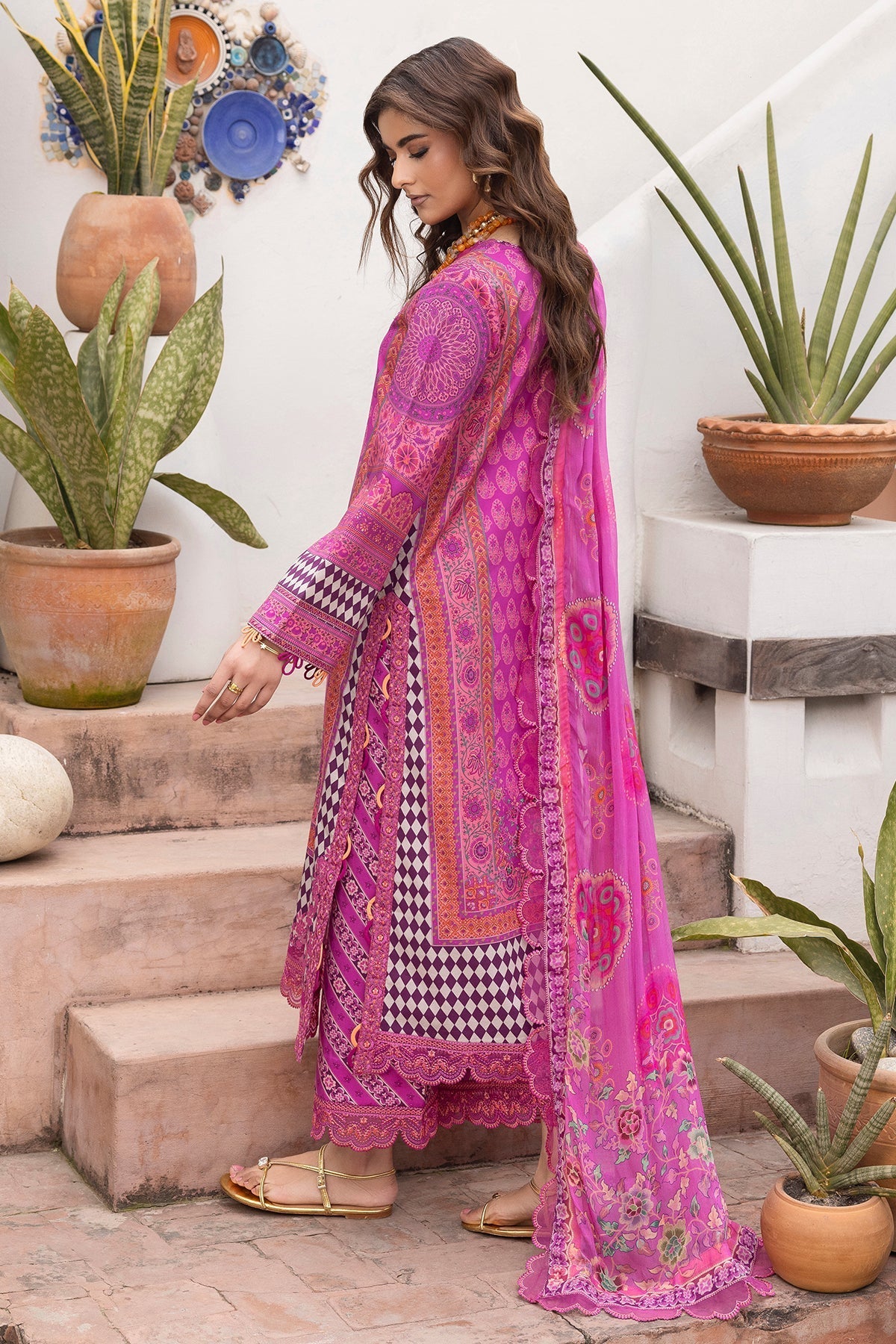Charizma Unstitched Lawn Collection Vol 1 CAD6-09