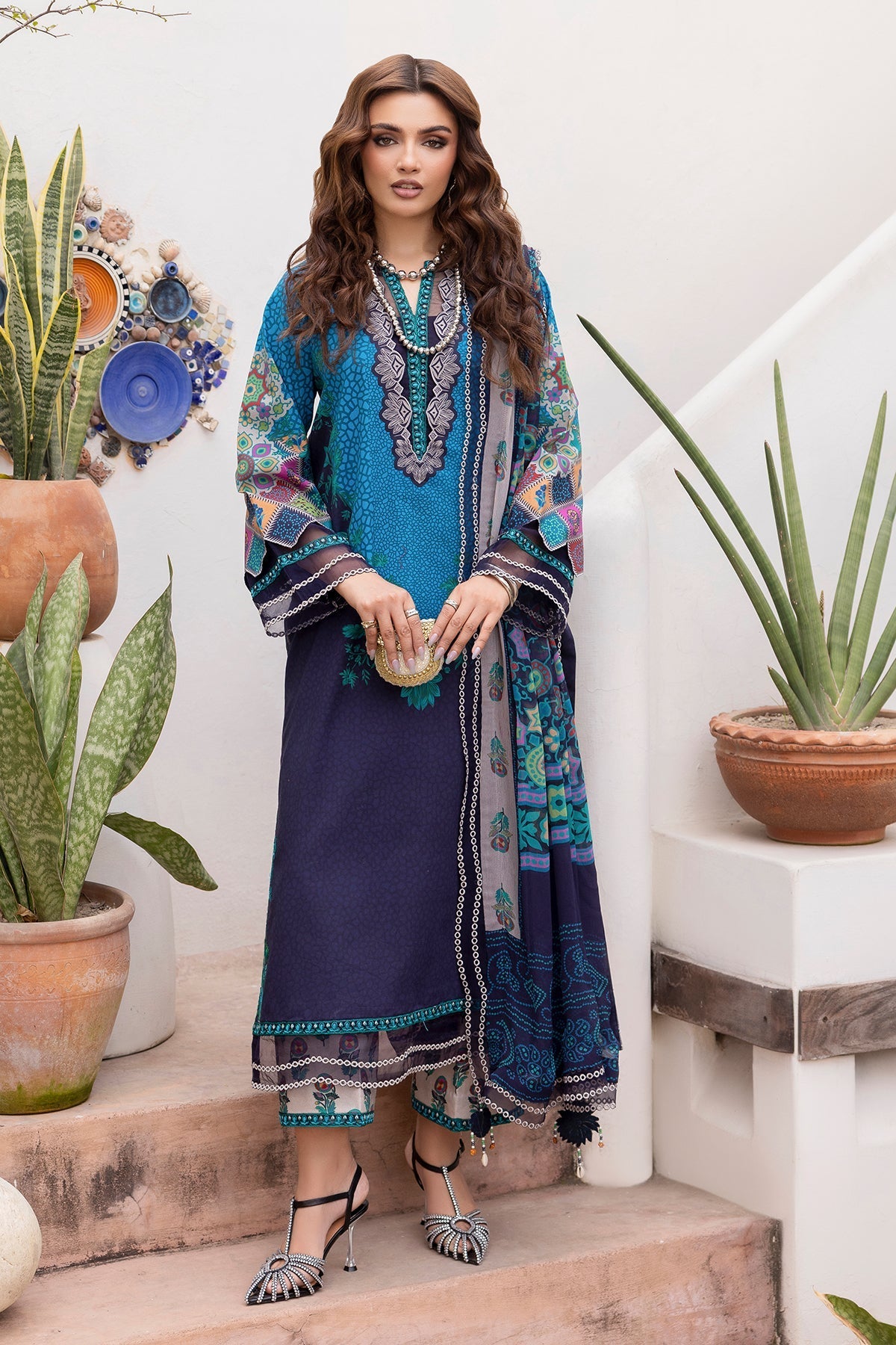 Charizma Unstitched Lawn Collection Vol 1 CAD6-03