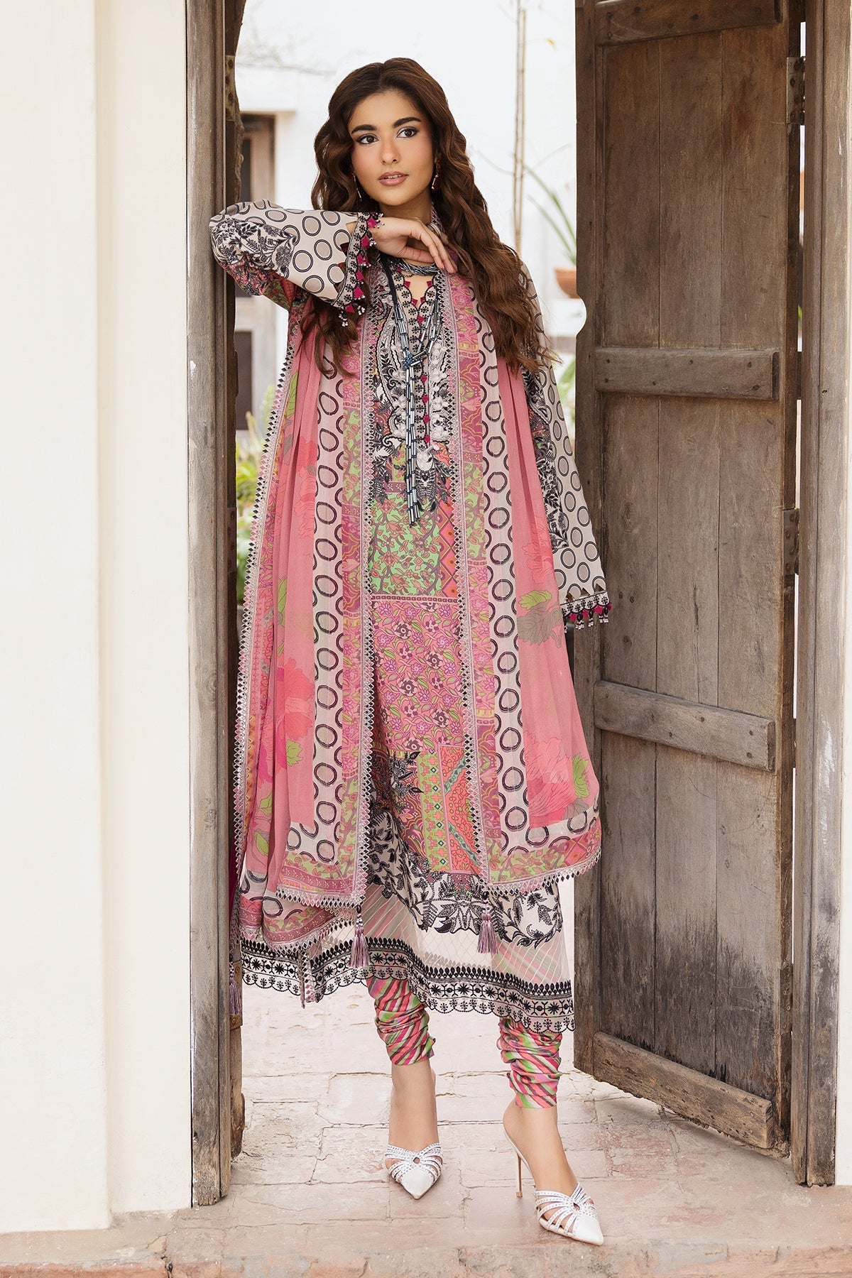 Charizma Unstitched Lawn Collection Vol 1 CAD6-04