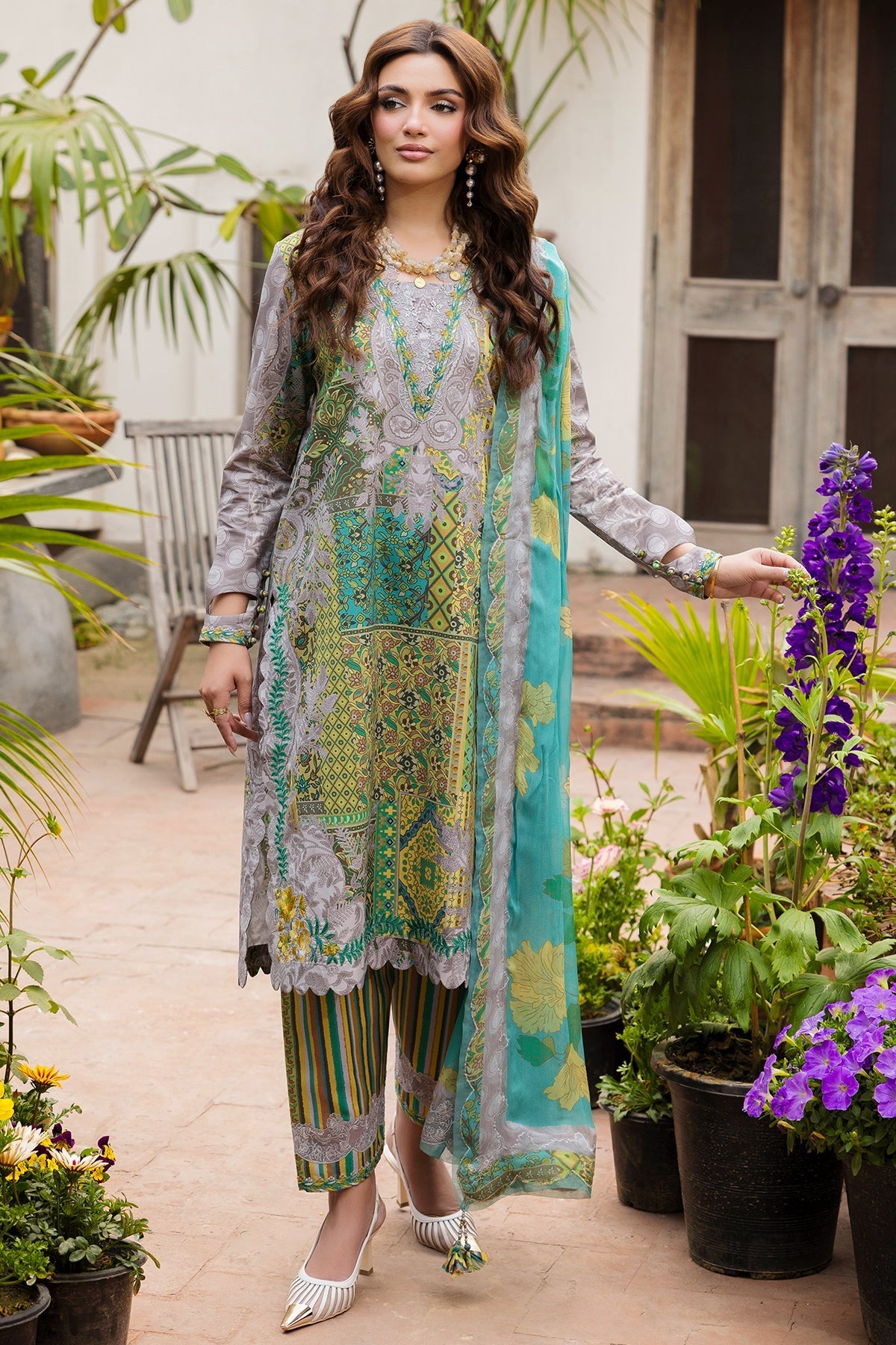 Charizma Unstitched Lawn Collection Vol 1 CAD6-06