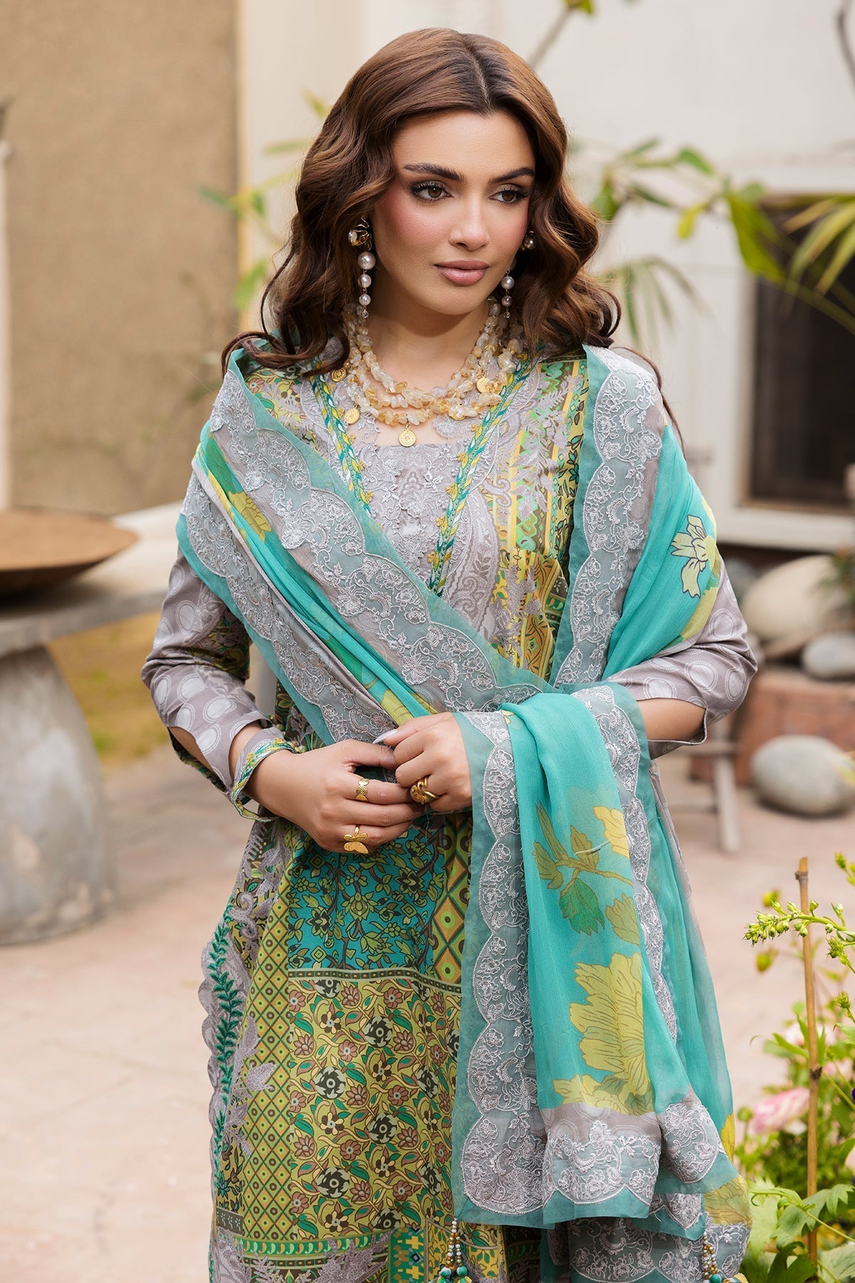 Charizma Unstitched Lawn Collection Vol 1 CAD6-06