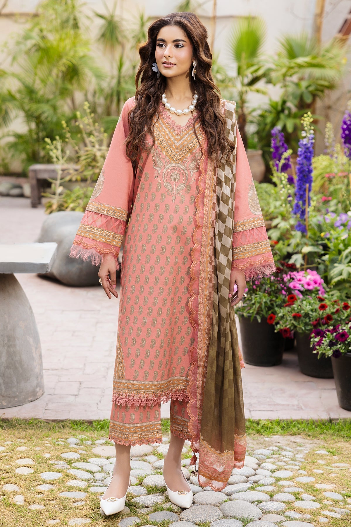 Charizma Unstitched Lawn Collection Vol 1 CAD6-07