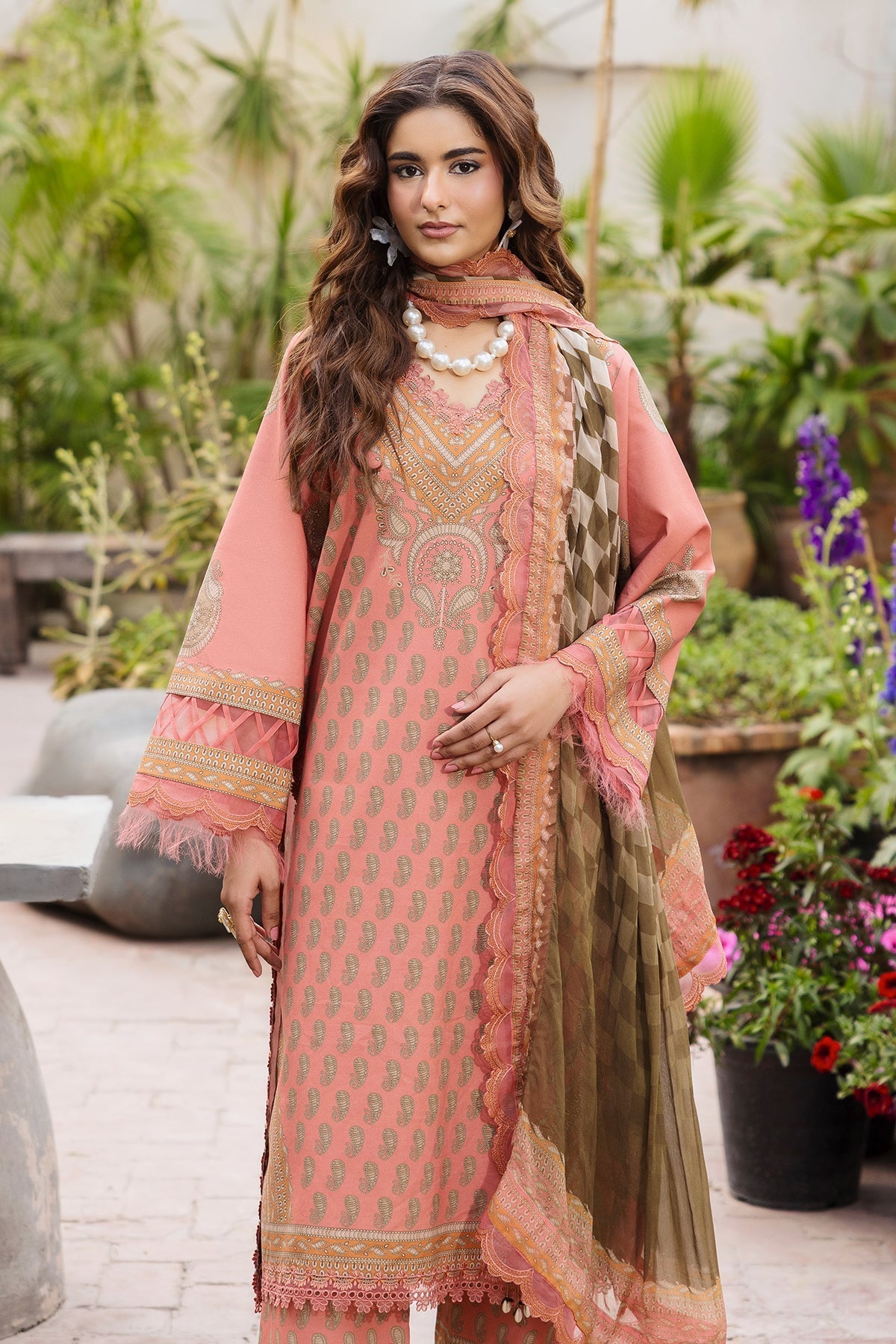 Charizma Unstitched Lawn Collection Vol 1 CAD6-07