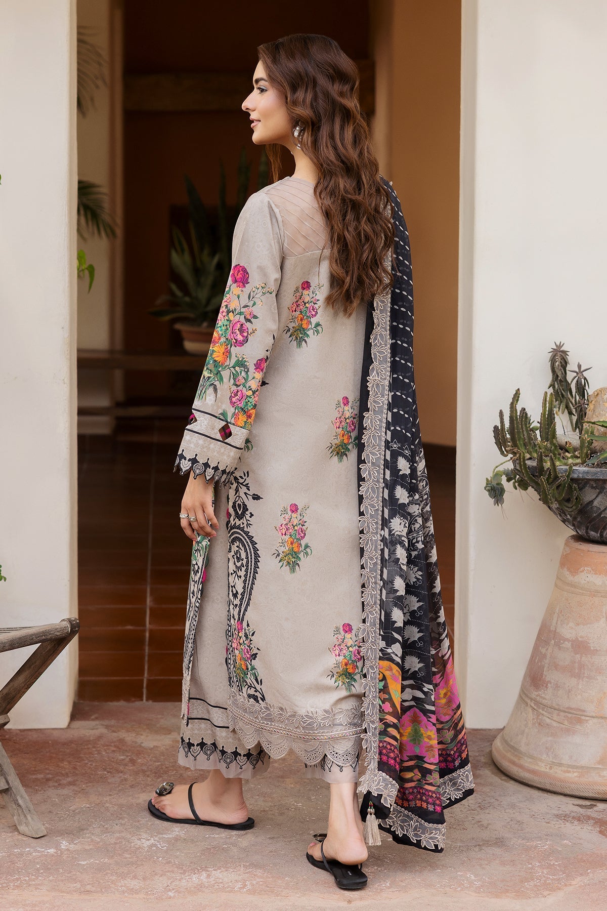 Charizma Unstitched Lawn Collection Vol 1 CAD6-08
