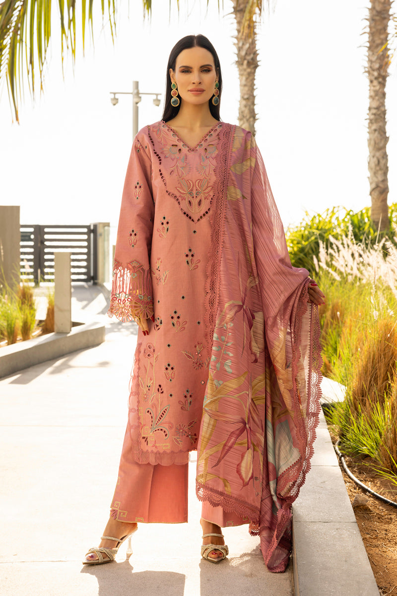 Rang Rasiya  Unstitched Suit Orchid