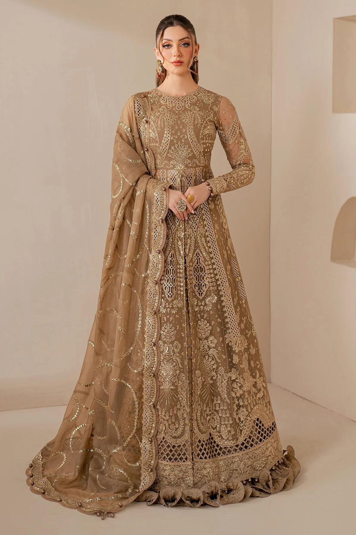 jazmin EMBROIDERED CHIFFON WF'25-04
