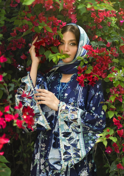 Elaf - Lawn Collection Unstitched  - EPB-6B FIORITA