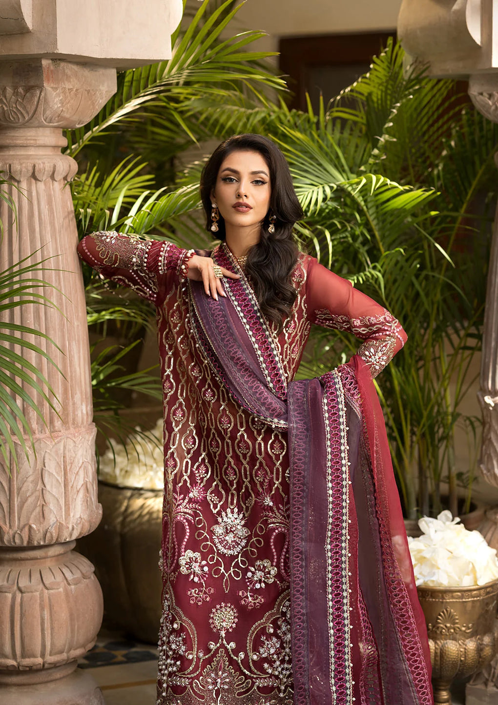 Elaf EFH-06 GHAZAL Formal Handwork Dress