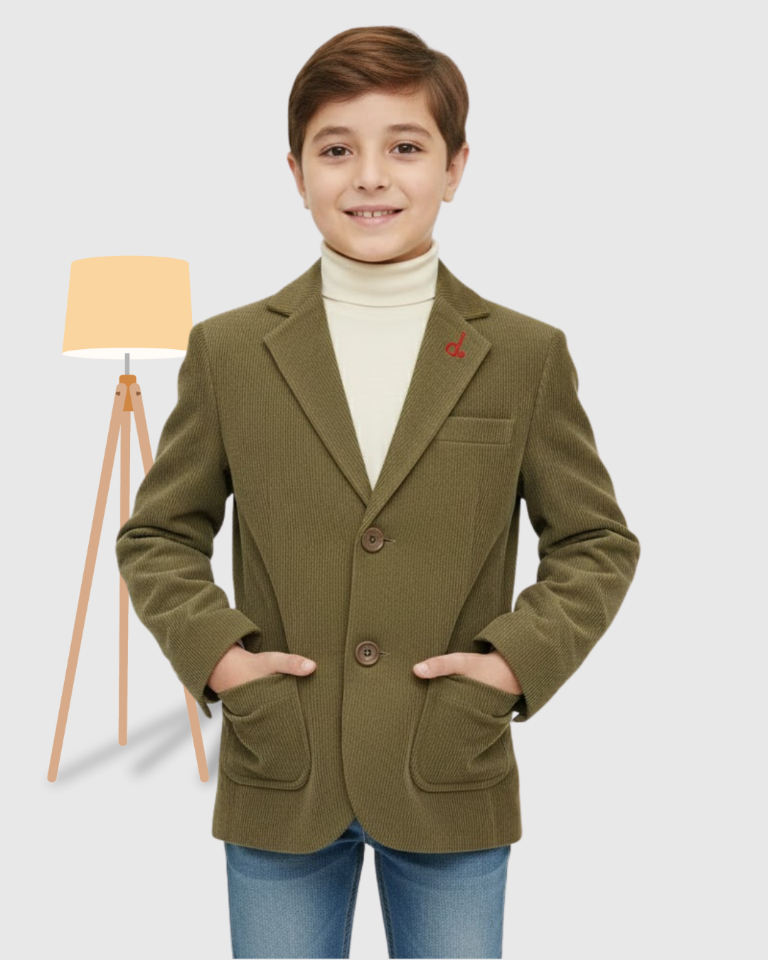 Boys Casual Check Coat – Smart Winter Style