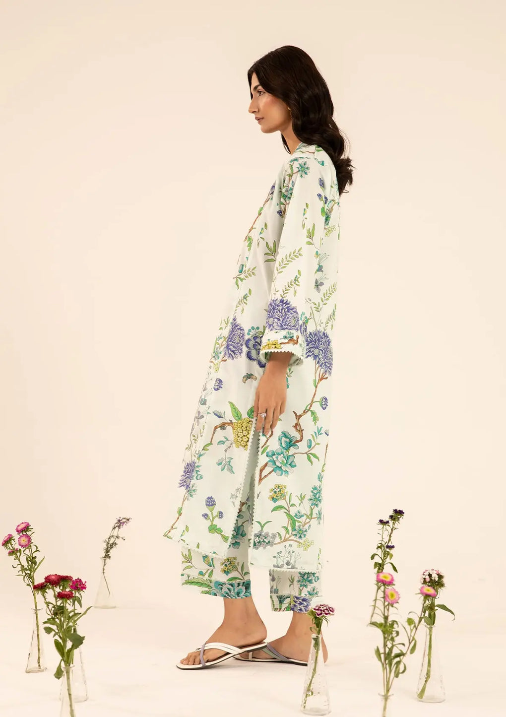 Elaf Pret Printed Lawn 2 Piece Suit EPT-03 Naire