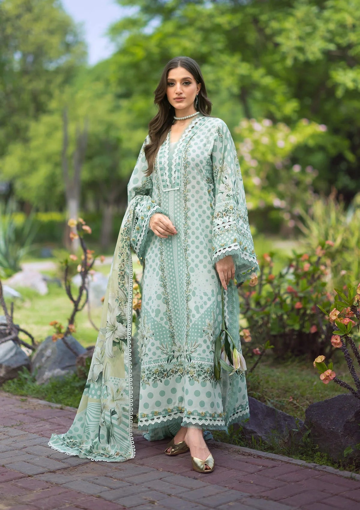 Elaf - Lawn Collection Unstitched  - EPB-5B CIELA BELLE