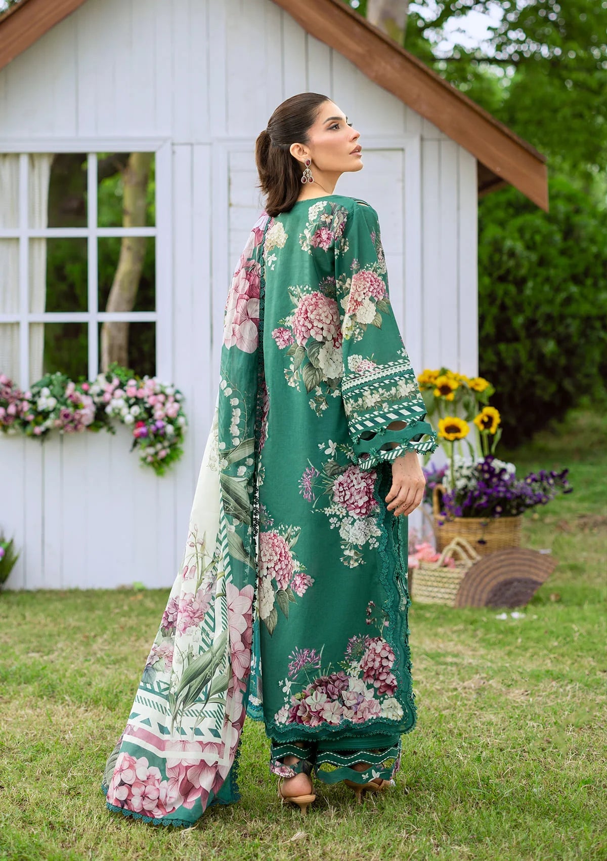 Elaf - Lawn Collection Unstitched  - EPB-8B MARIN