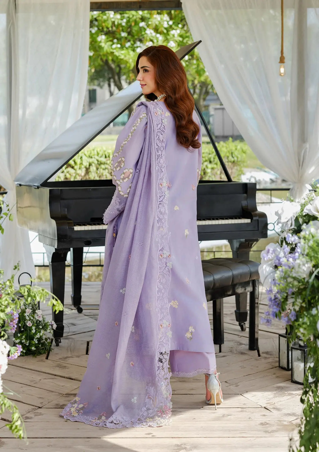 Elaf Embroidered Lawn Suits Unstitched 3 Piece  PARIS HUES