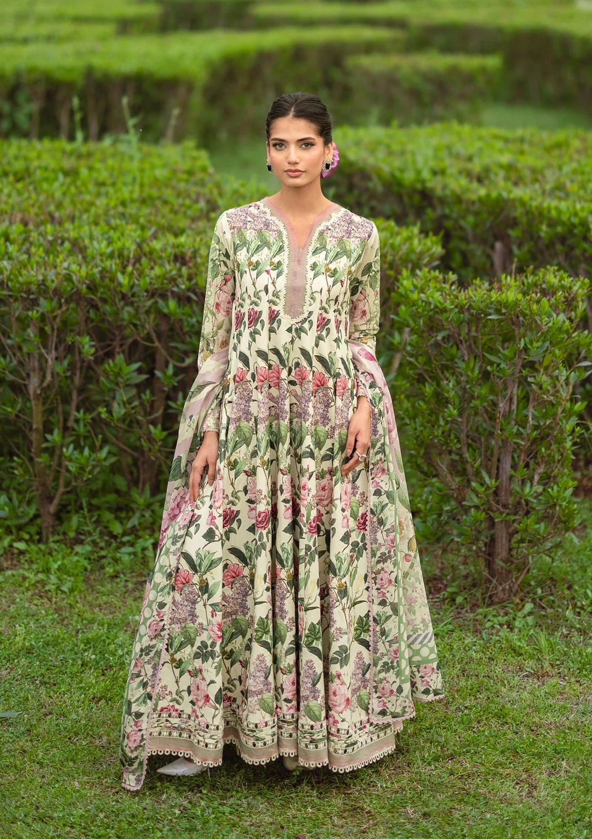 Elaf - Lawn Collection Unstitched  - EPB-3B PETALINE