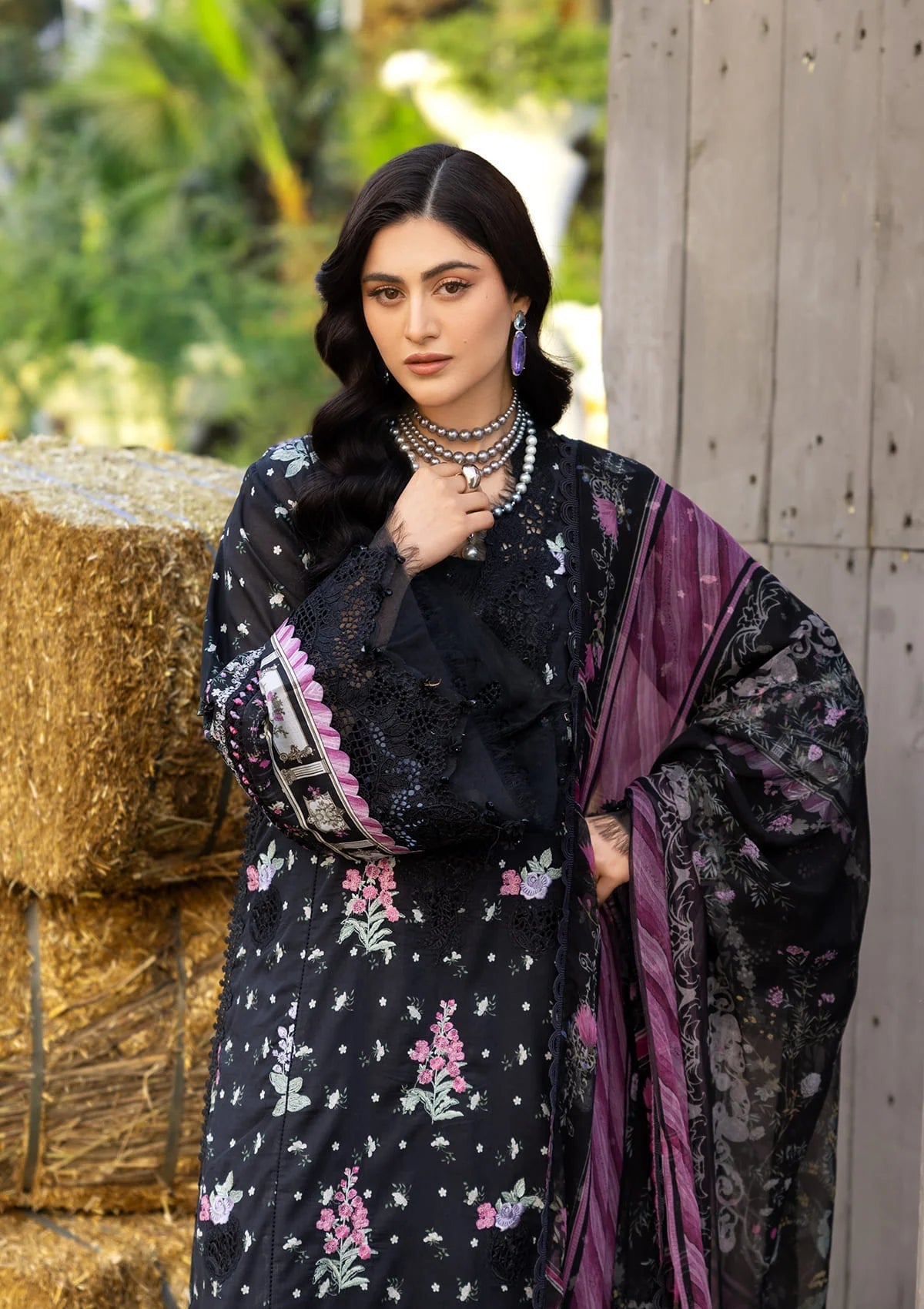 Elaf  Unstitched Suits 3Pc ARZO