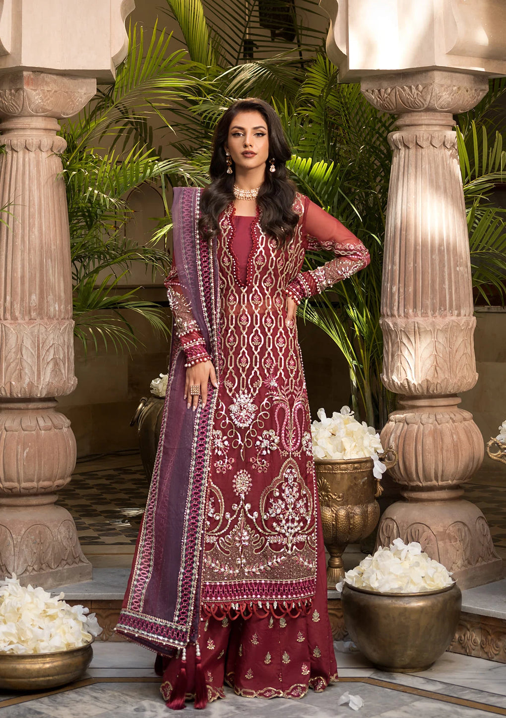 Elaf EFH-06 GHAZAL Formal Handwork Dress