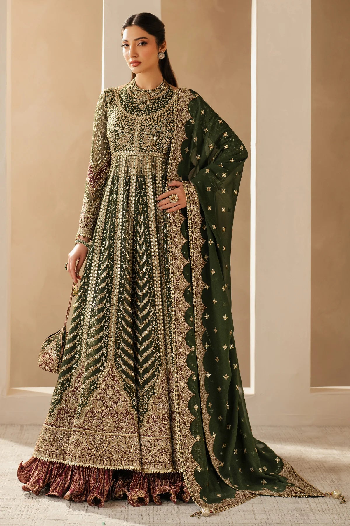 Jazmin EMBROIDERED CHIFFON WF'25-02