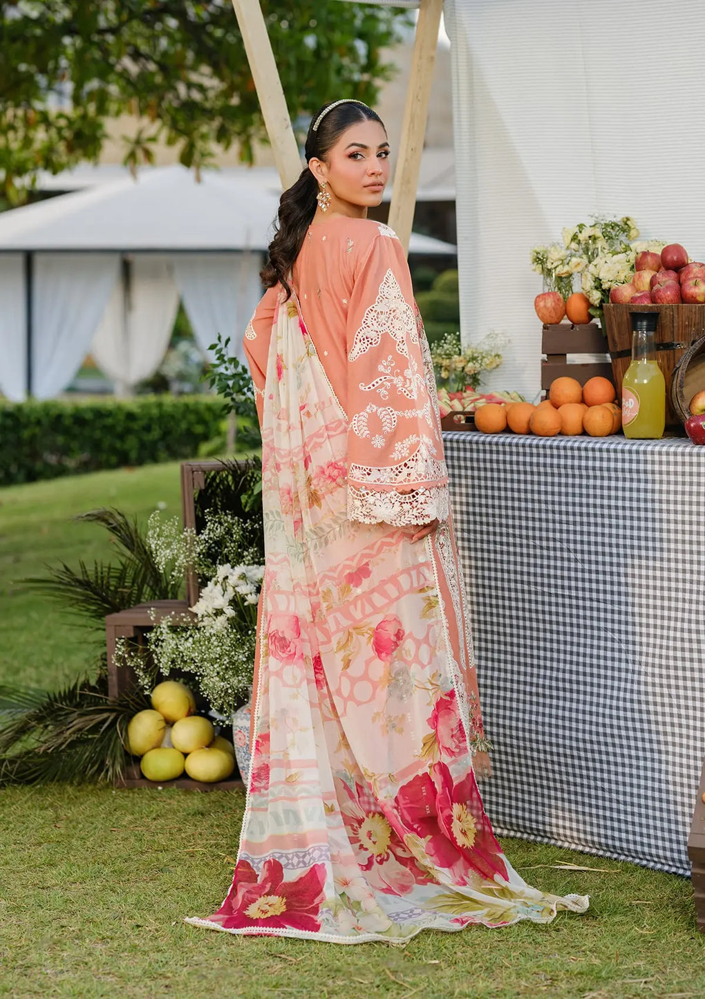 Elaf Embroidered Lawn Suits Unstitched 3 Piece AUTUMN DREAM