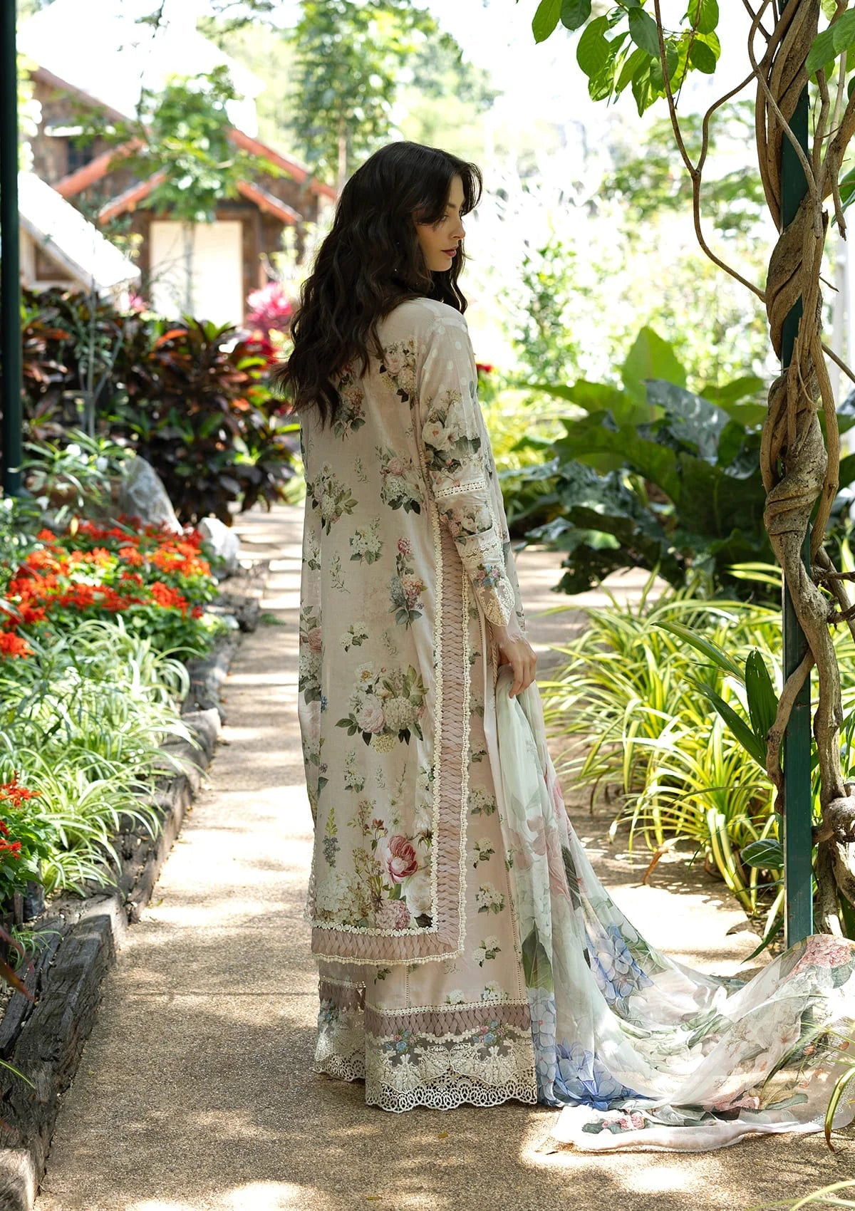 Elaf - Lawn Collection Unstitched  - ESA-4A TUSCAN FAIRY