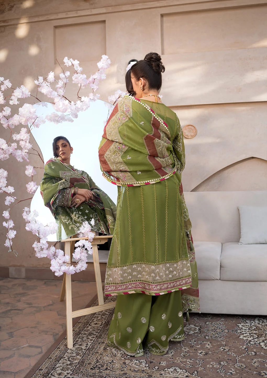 Elaf EFH-08 PARWAANA Formal Handwork Dress