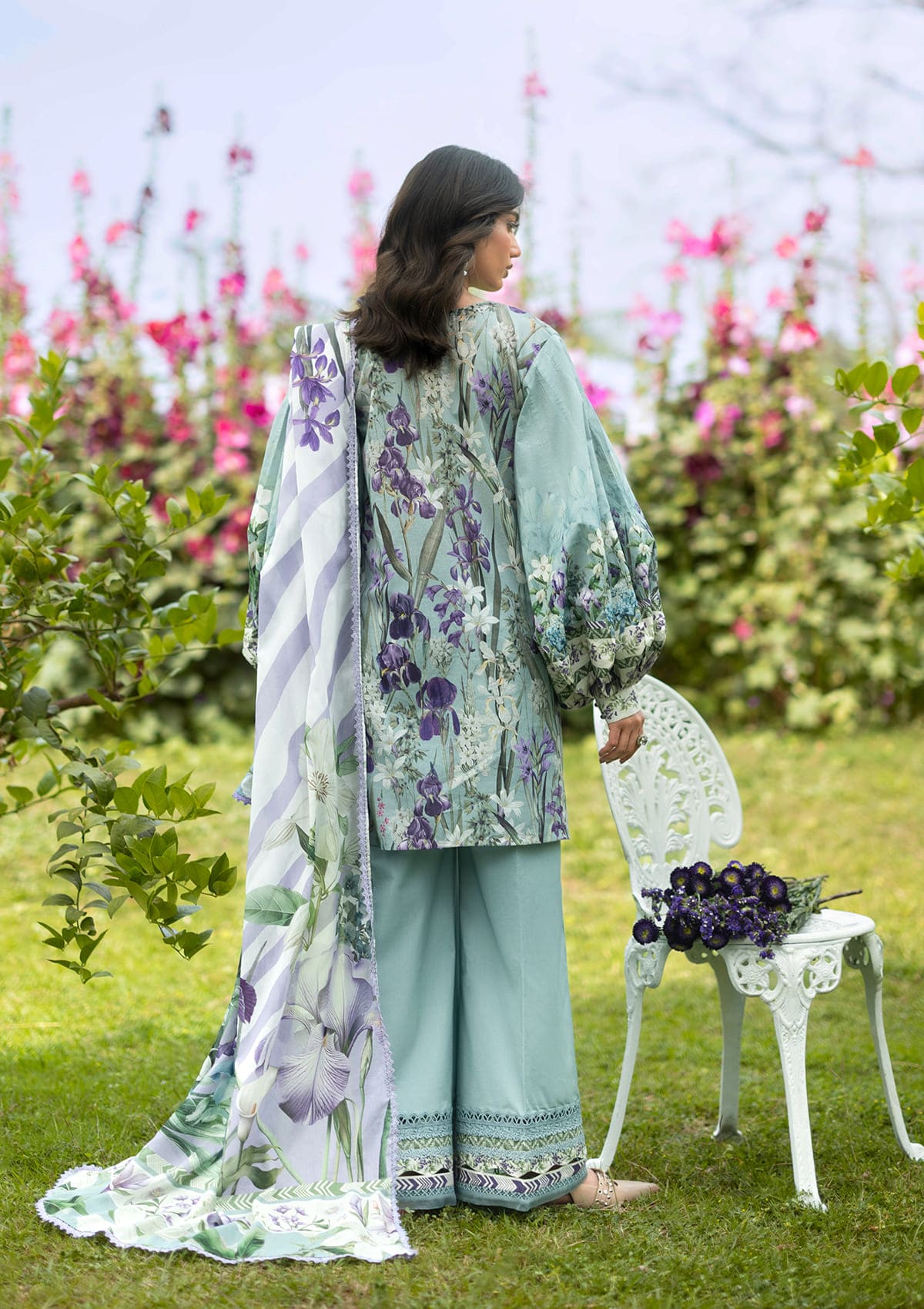 Elaf - Lawn Collection Unstitched  - EPB-2B LADY EVER