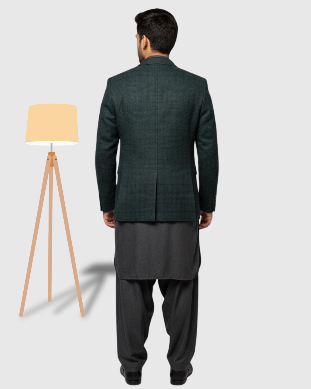 Casual Coat  Shalwar Kameez For Men's