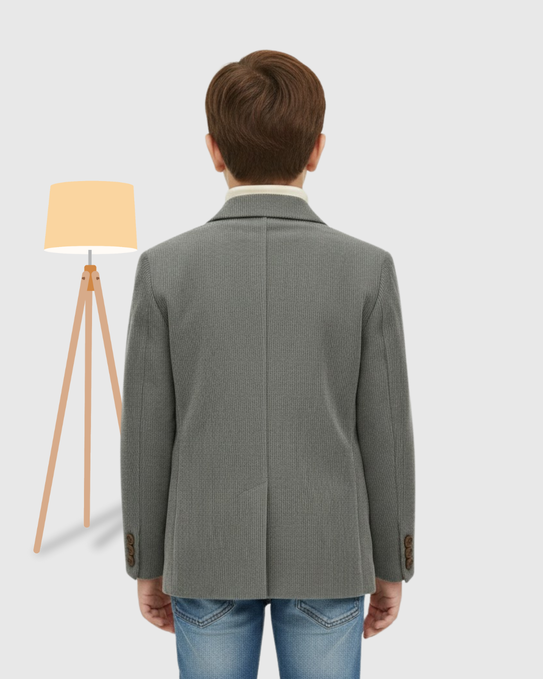 Boys Casual Check Coat – Smart Winter Style