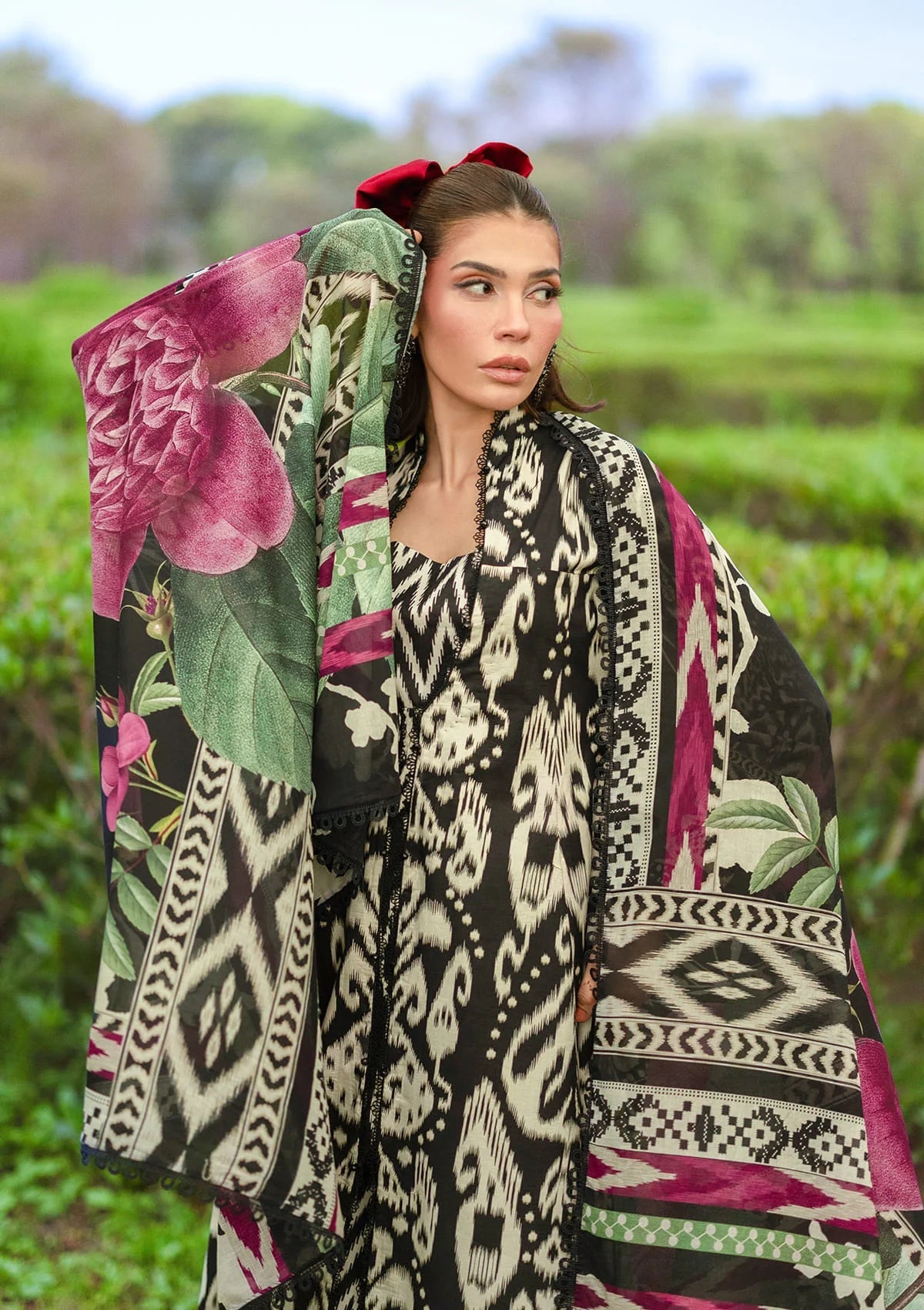 Elaf - Lawn Collection Unstitched  - EPB-1B REGINA