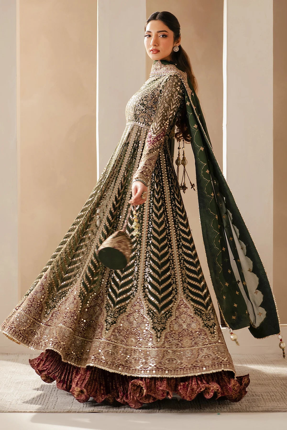 Jazmin EMBROIDERED CHIFFON WF'25-02