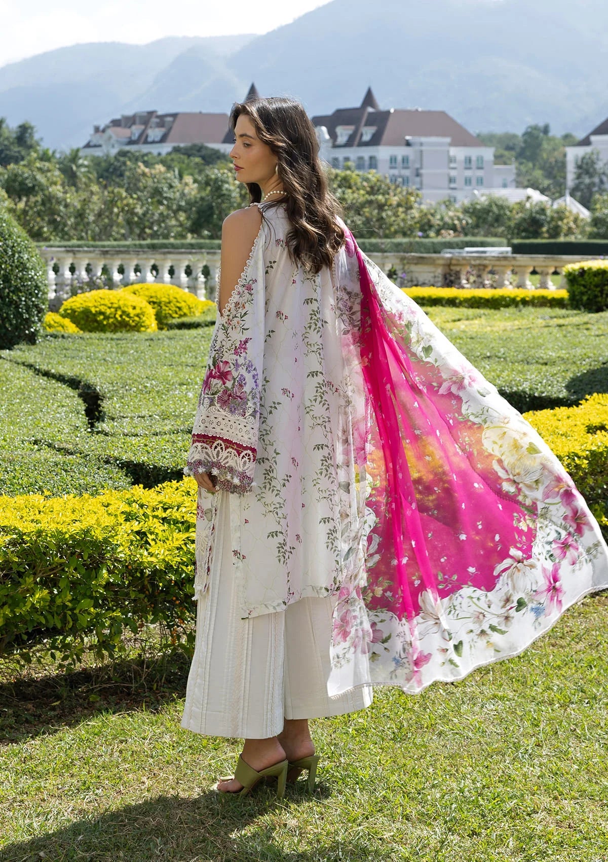 Elaf - Lawn Collection Unstitched  - ESA-1A DUCHESS
