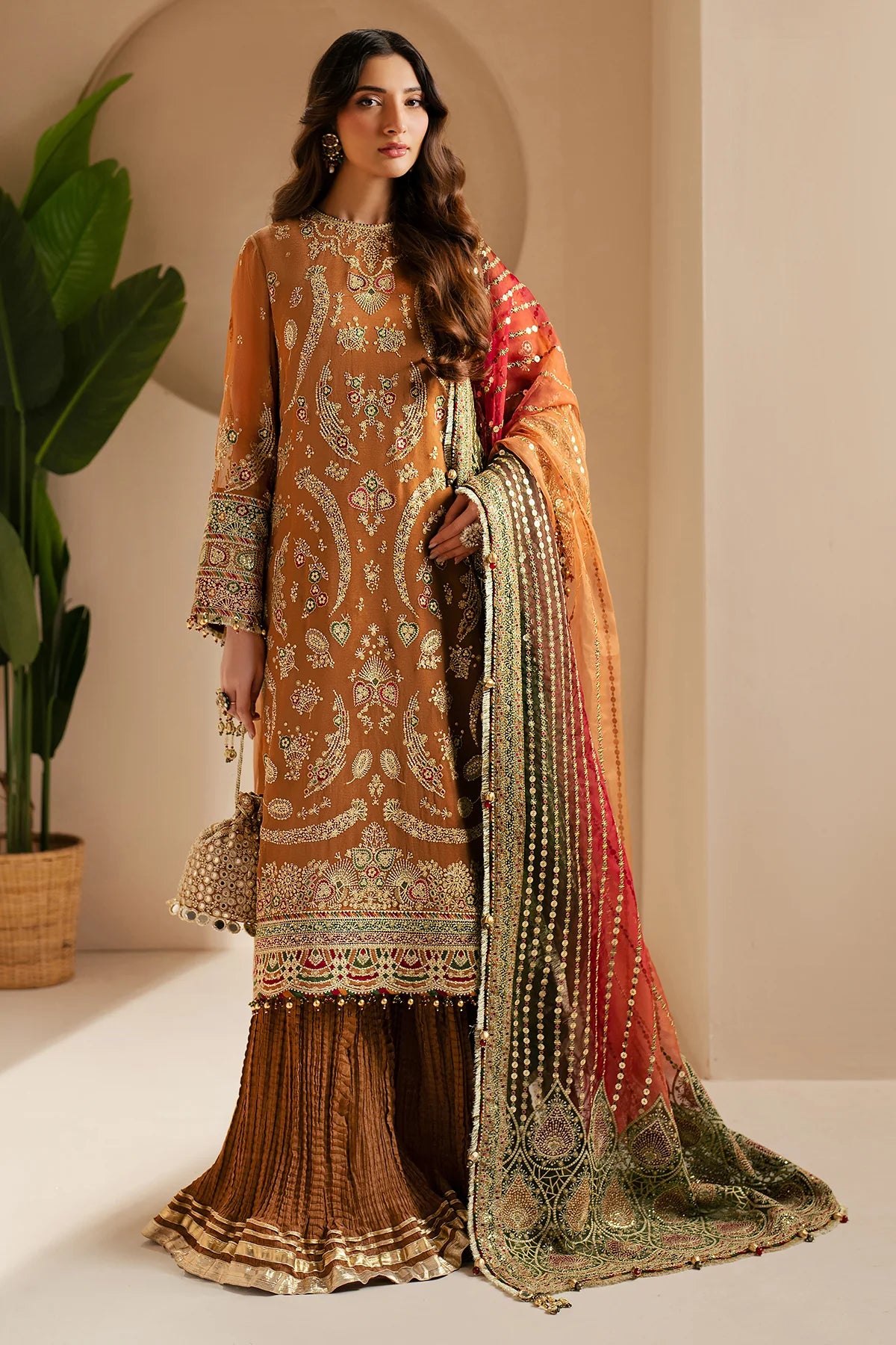 Jazmin EMBROIDERED CHIFFON WF'25-08