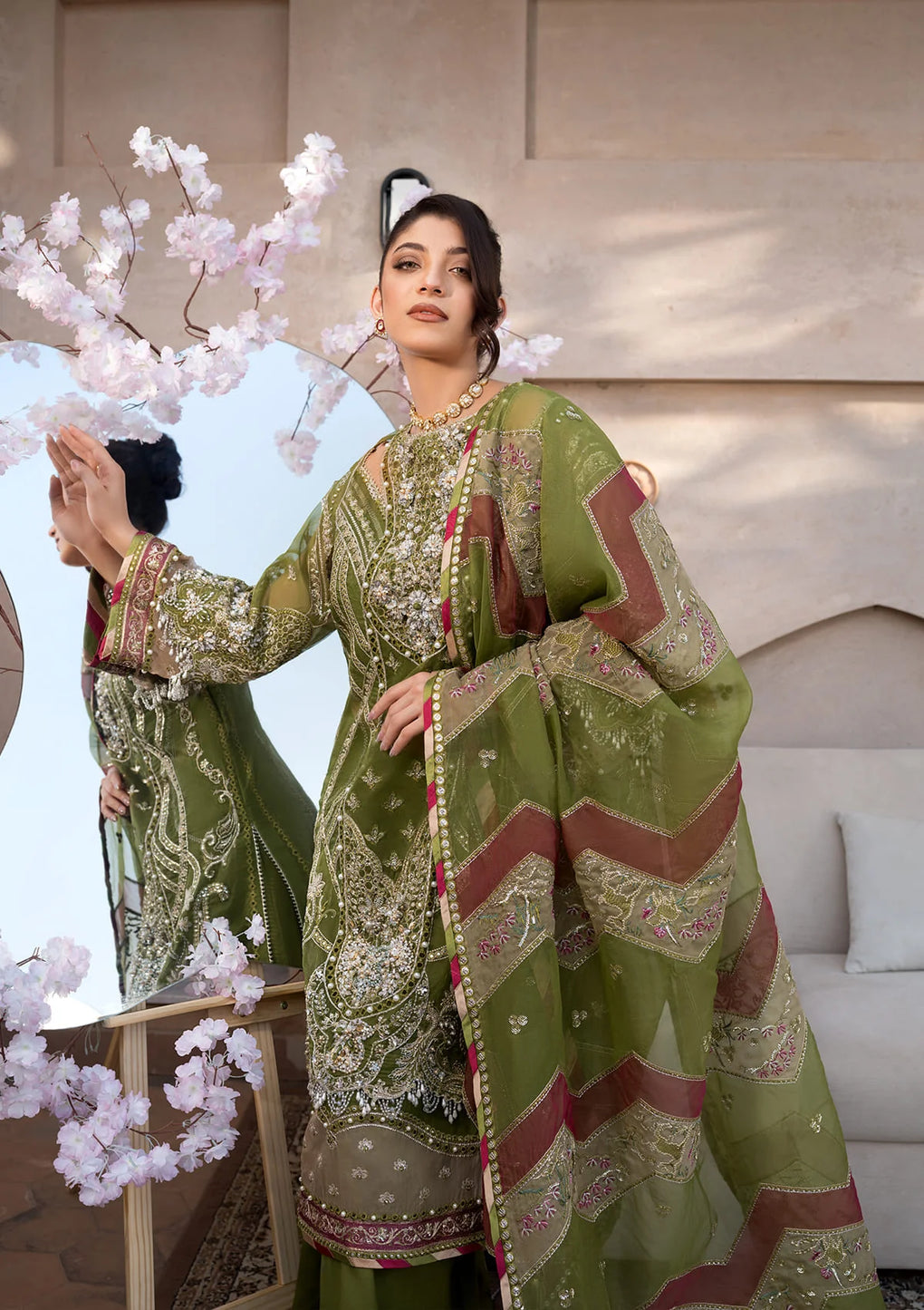 Elaf EFH-08 PARWAANA Formal Handwork Dress
